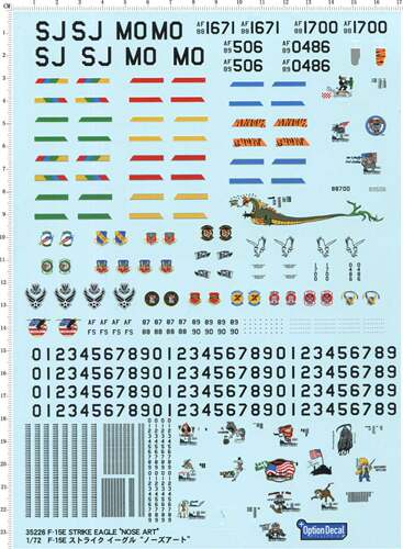 战机模型涂装标志贴纸