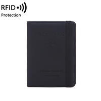 RFID simple and ultra-thin Korean ins anti-theft card multi-functional air ticket holder storage bag, travel passport card holder case thumbnail 5