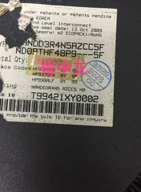 NANDD3R4N5AZCC5F ST BGA 电子元器件集成IC电路芯片 原装可直拍