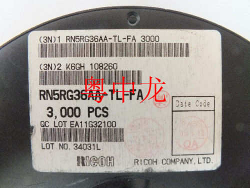 [粤中龙]   RN5RG36AA-TL-FA   SOT25    集成IC芯片全新原装现货