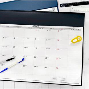 新款台湾四季2026年桌面日历垫摆件B3四开大号记事备忘录月历行事历B4八开简约创意办公室工作日程计划表吊历