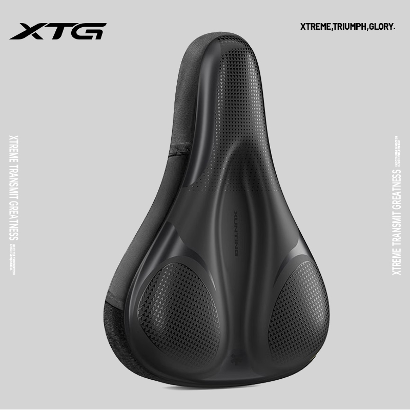 自行车坐垫套防屁股痛超软单车鞍座椅加厚山地公路车后座骑行配件