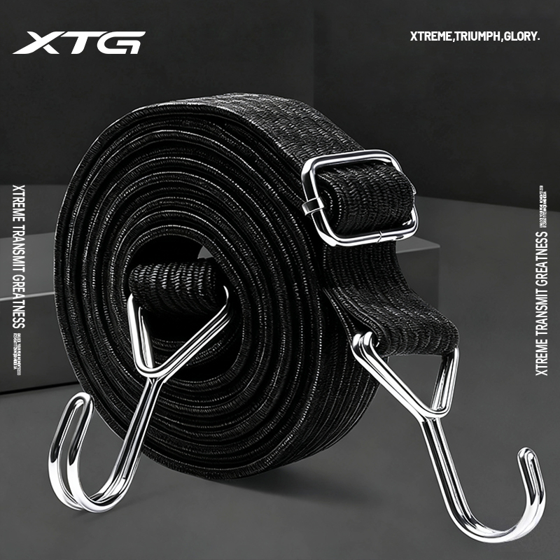 精钢指环挂钩弹力牛筋绑带绳