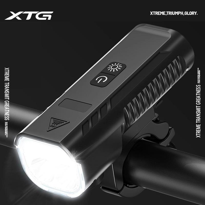 自行车超亮前灯喇叭一体