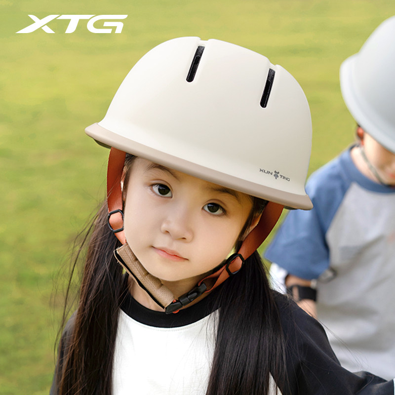 日系儿童小宝宝夏季骑行自行车头盔滑轮滑板平衡车头盔儿童安全帽