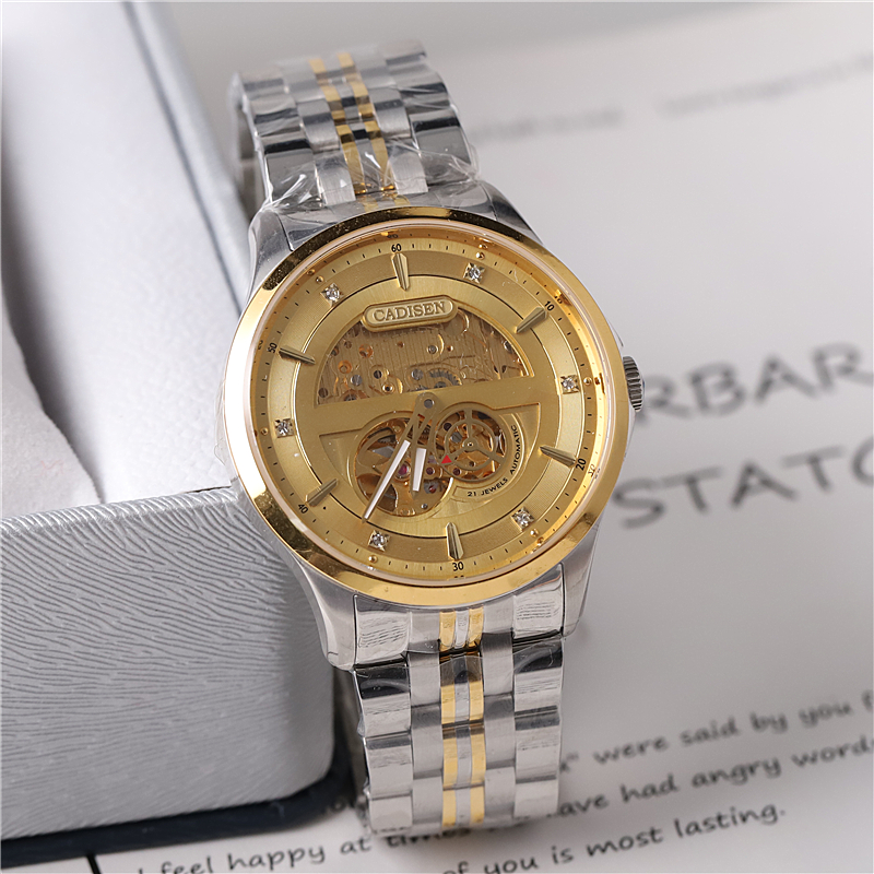 商场同款蓝宝石镜面商务进口机芯