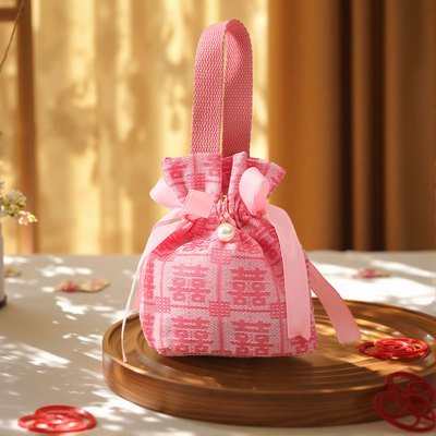 中国风2025新款红色喜字定制吊牌