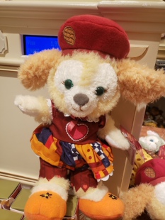 香港迪士尼 秋日可琦安杰拉多尼卡通毛公仔可爱玩偶娃娃s公仔