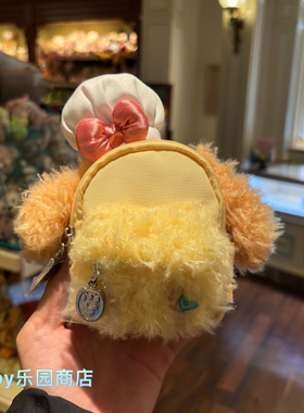 香港迪士尼 Cookie可琦安奥乐米拉Olu卡通小书包挂绳零钱包斜挎包