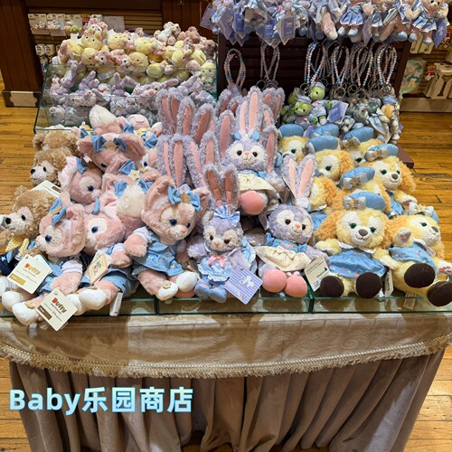 香港迪士尼 2.0牛仔系列玲娜贝儿星黛露可琦安达菲雪丽玫毛绒公仔