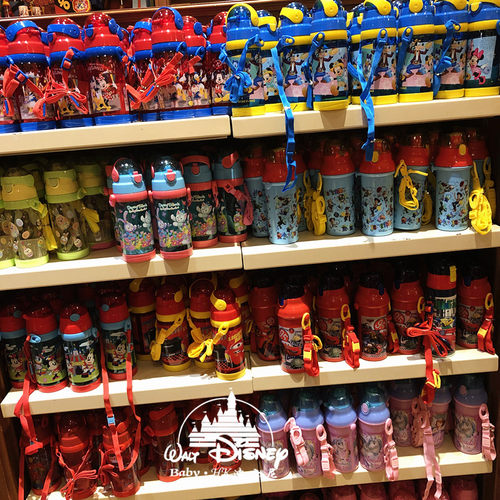 香港迪士尼麦昆米奇卡通吸管杯