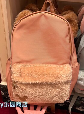 香港迪士尼乐园 duffyDuffy雪梨玫卡通造型成人双肩包背包水桶包