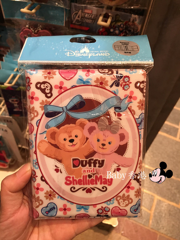 香港迪士尼乐园 卡套证件套保护套Duffy Shelliemay迪士尼熊