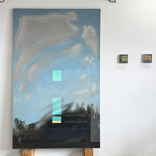 Kevin Yaun美国当代艺术家客厅装饰画高级感氛围餐厅挂画卧室壁画