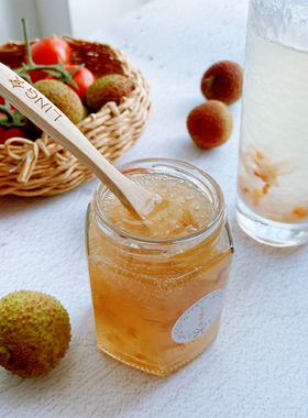 「LING食」蜂蜜荔枝茶 网红枝枝茶 汽泡水伴侣清甜爽口冰镇荔枝水