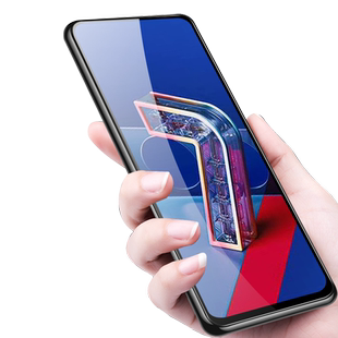 华硕zenfone7钢化膜zenfone8flip手机膜asuszenfone7pro保护贴asus7p玻璃贴膜屏幕por防摔pr0蓝光屏保防爆模