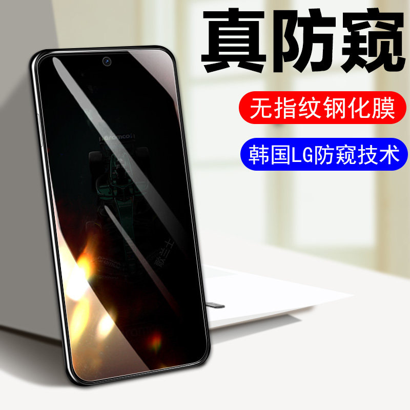 适用真我gt8pro阿斯顿马丁f1限量版防窥膜realmegt8手机realme钢化屏幕oppo防偷窥relamegt防盗oppogt保护gt8