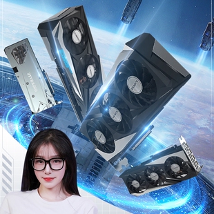 機電腦獨立AMD顯卡 技嘉RX7650GRE8G魔鷹顯卡臺式