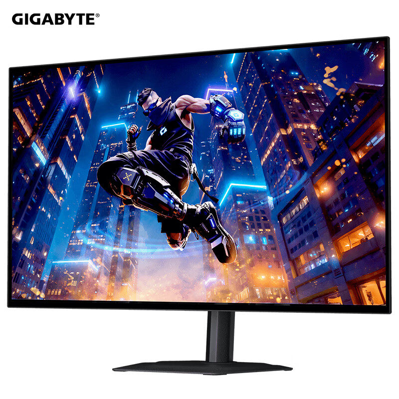 技嘉27寸2K280HZ MO27Q28G 高清移动旋转显示屏显示器电竞显示器