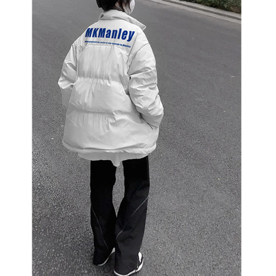 情侣小众设计棉衣百搭外套