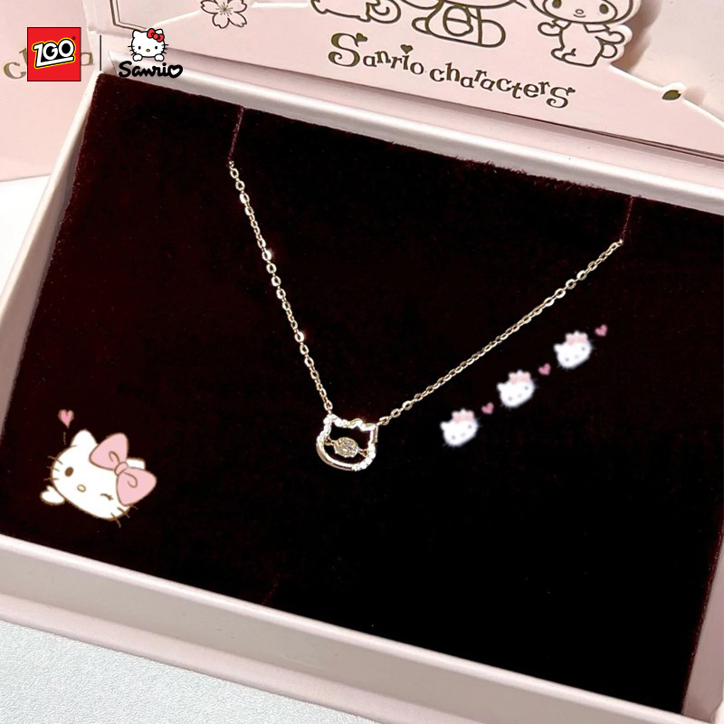 正版HelloKitty项链礼物送女生