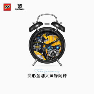 正港ZGOx变形金刚大黄蜂闹钟男孩初中学生专用起床小闹钟强力叫醒