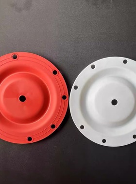 SANDPIPER胜佰德气动隔膜泵配件 红色山道橡胶隔膜片286-107-354