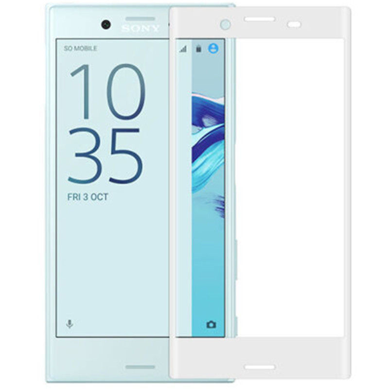 适用于索尼xperia xz1高清xz1 compact钢化膜g8341手机膜sony g8441