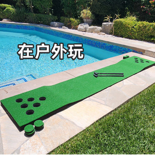 green putt 高尔夫练习器 仿真办公室便携推杆果岭迷你高尔夫golf