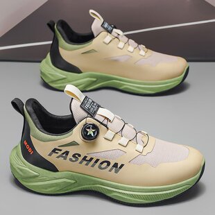 外贸出口原单新款超轻跑步鞋男款减震竞速专业学生透气运动慢跑鞋