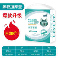 Yiqin dog diaper pad thickened deodorizing Absorbent Pet diaper pad Absorbent pad Cat diaper Disposable diaper thumbnail 2