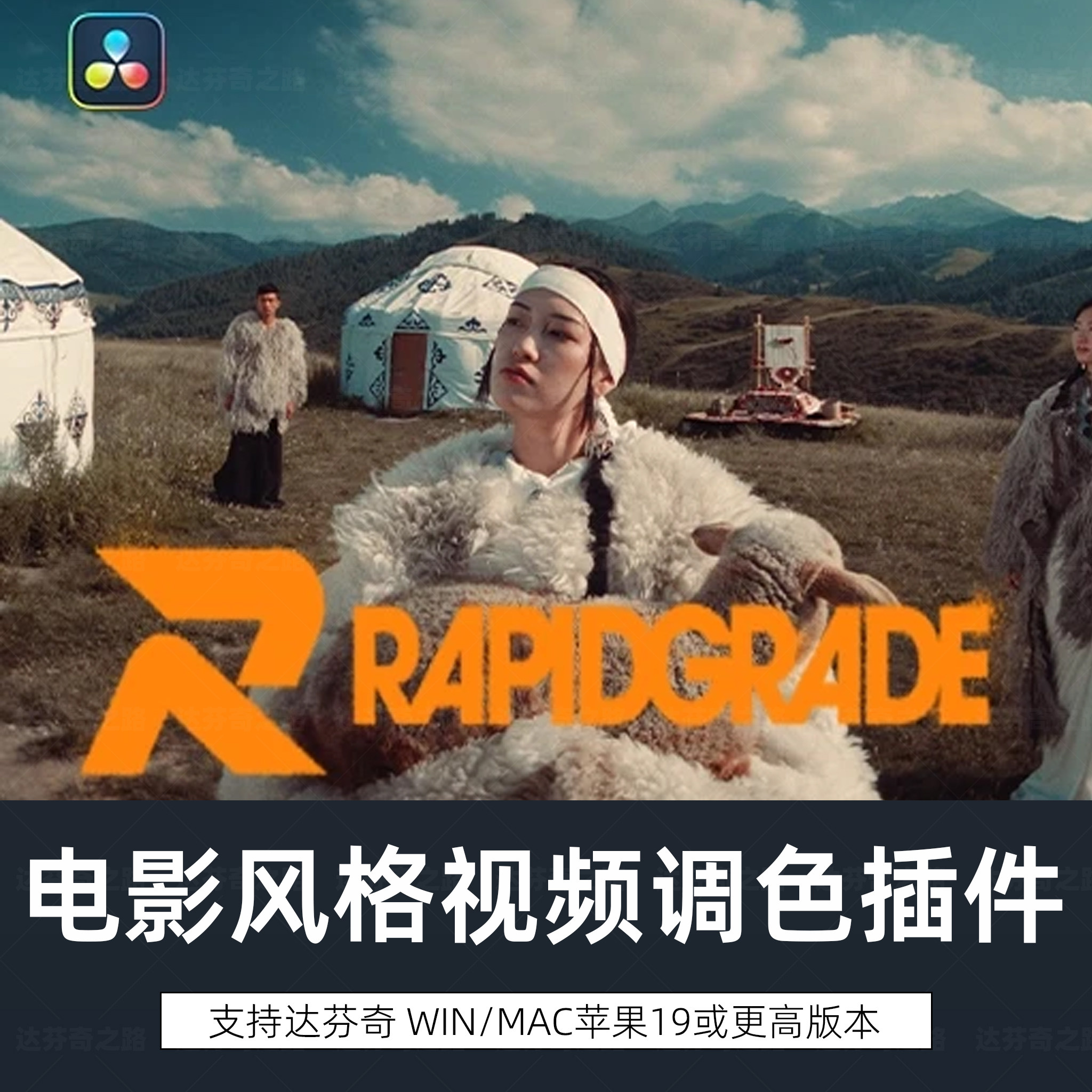 达芬奇插件Rapidgrade设计素材/源文件