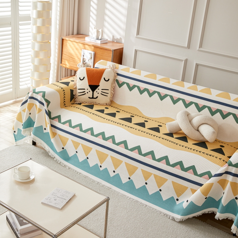 沙发巾安娜丽丝全包棉线防猫抓