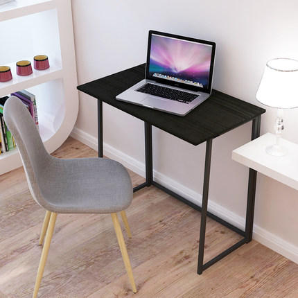 翊通懒人电脑桌 台式桌家用可折叠笔记本电脑桌免安装办公桌书桌