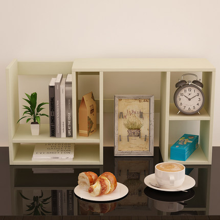 翊通桌上小书架创意伸缩置物架简易学生电脑桌面收纳办公桌组合架