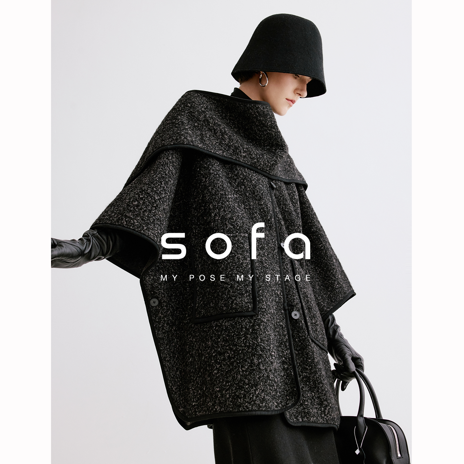 sofa高智感廓形风大衣