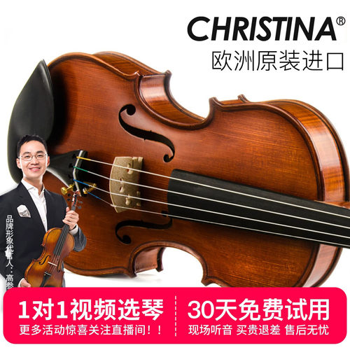 原装进口手工实木小提琴
