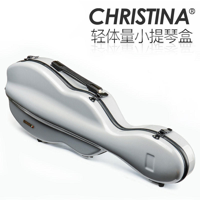 vb53-44白色碳纤维尺寸小提琴