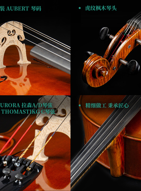 CHRISTINA克莉丝蒂娜SC600大提琴欧料进口专业级演奏级考级大提琴