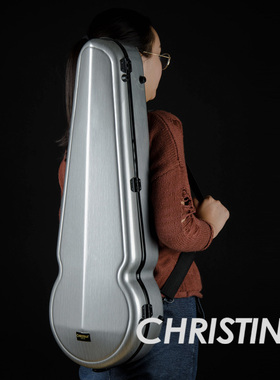 中提琴琴盒 VC02 银灰色提琴盒子