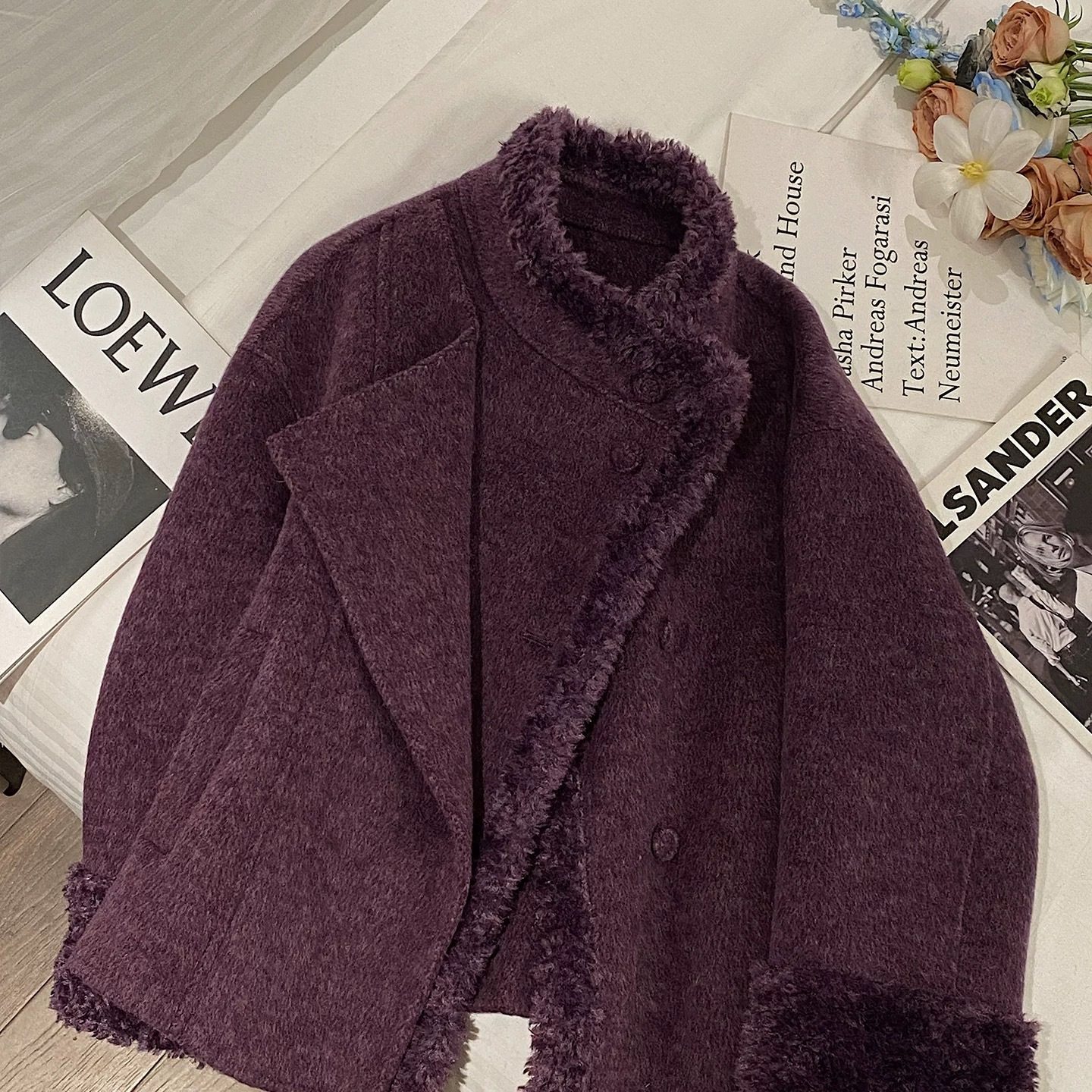 诺诺店衣女2025冬季洋气毛呢外套羊毛外套（含100澳毛）250920741,女装/女士精品,羽绒服,淘宝优惠券,粉丝福利购,淘宝优惠卷