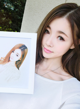 素描画像彩铅画纯手绘照片真人代画定制人物头像人像肖像画铅笔画