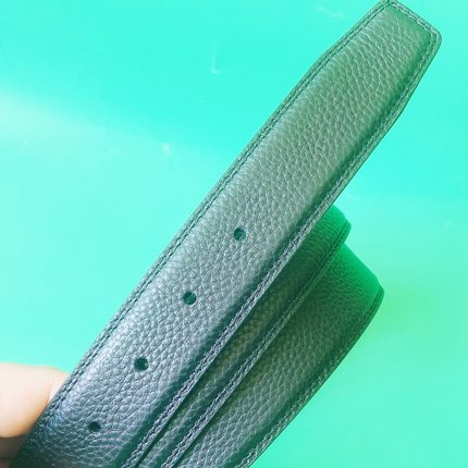 皮带男真皮不带头针扣头层牛皮腰带牛皮青年无头潮皮带条不带扣