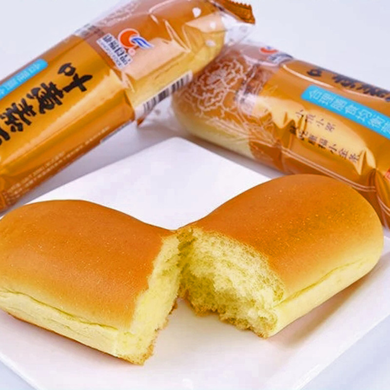 康福小金条面包50g*10支 叶黄素蒲公英全麦富硒软面包 零食小点心