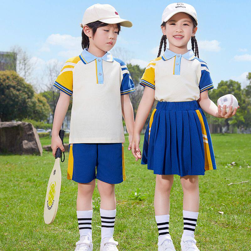 幼儿园园服夏款套装一年级运动会小学生班服秋冬季儿童校服春秋