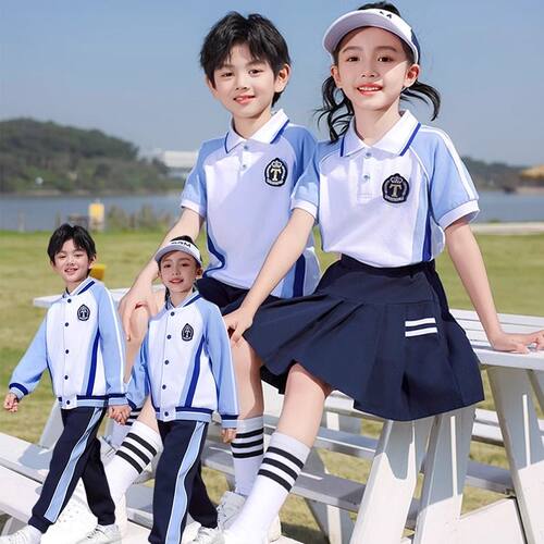 校服套装小学生夏季装幼儿园园服