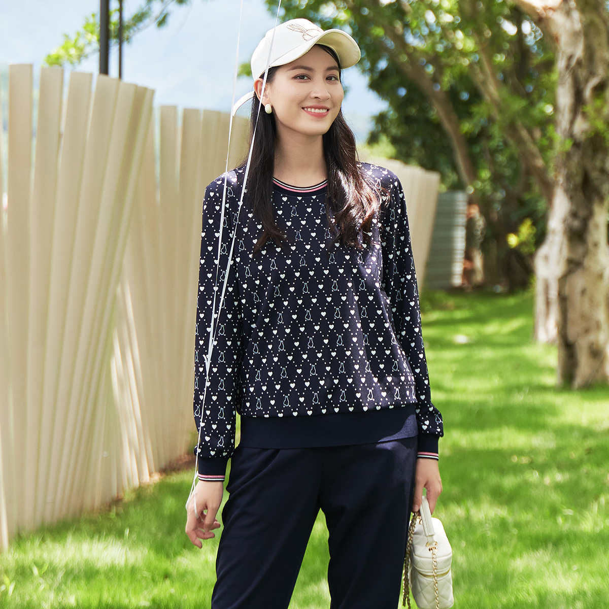 歌蒂诗中套头衫时尚简约小衫