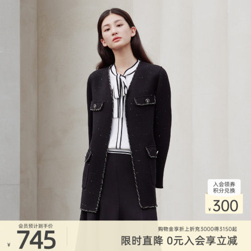 歌蒂诗中长款大衣外套