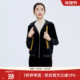 简约百搭丝绒连帽运动休闲外套女士 歌蒂诗春季 专柜新款 3C36W5920