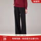 歌蒂诗2025春季 8F16K3621 通勤宽松显瘦长裤 专柜新款 简约气质时尚